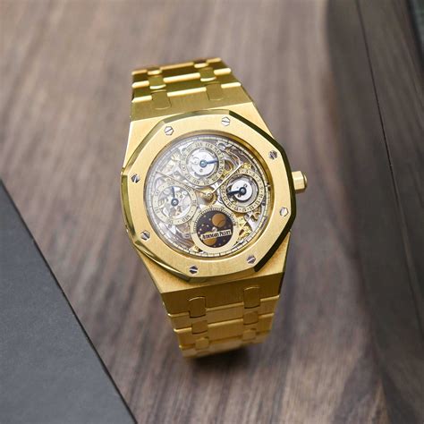 Audemars Piguet Ref 25636BA Royal Oak 39mm Openworked Perpetual