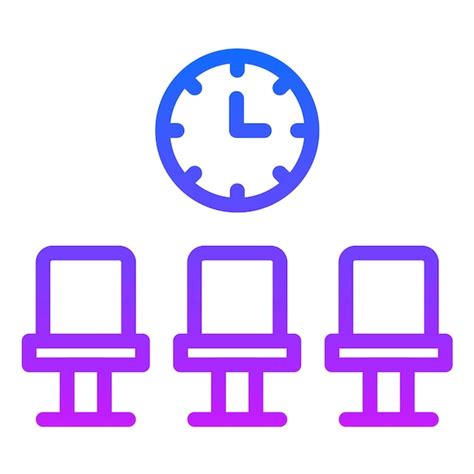 Premium Vector Patients Waiting Icon