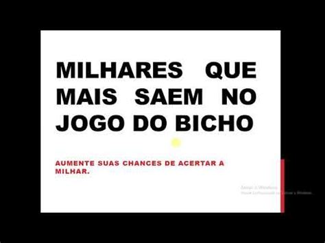 25 Dezenas Viciadas No Jogo Do Bicho JOGO DO BICHO