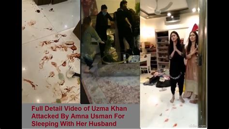 Full Detailed Video Of Uzma Khan Attacked By Amna Usman For Sleeping