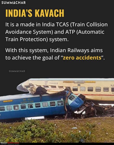 Kavach The Anti Collision System Of Indian Railways Team BHP