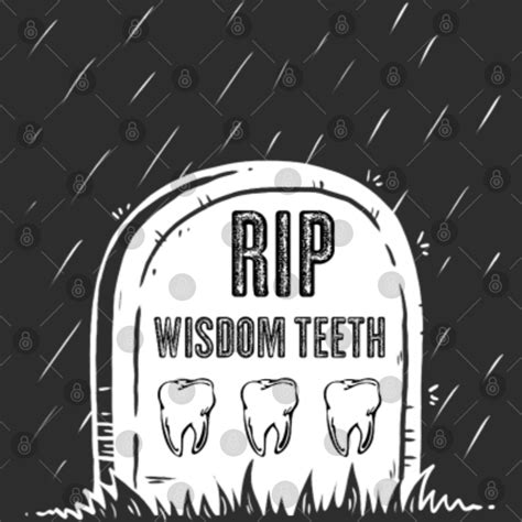 Dental Wisdom Teeth Funny Dentistry Tooth Extraction T Tooth Throw