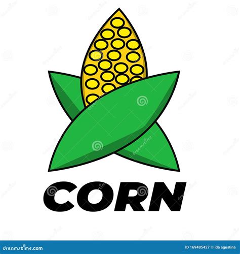 Ripe And Elegant Corn Logo Stock Vector Illustration Of Nutrition