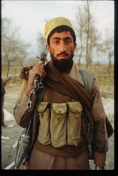 A Mujahideen Holds A Weapon March 15 1989 In Jalalabad Afghanistan