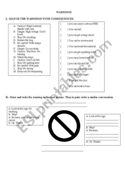 Free Printable Actions And Consequences Worksheets