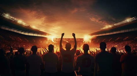 Soccer Fans Silhouette Stock Photos, Images and Backgrounds for Free ...