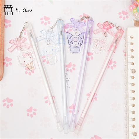 Jual Pena Gel Gantungan Sanrio Ice Cream Pulpen Bolpen Bollpoint