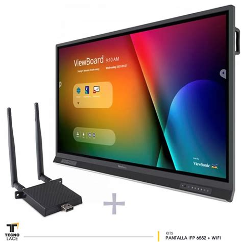 Kit Pantalla Interactiva Viewboard Ifp Wifi Lb Wifi Tecno Lace