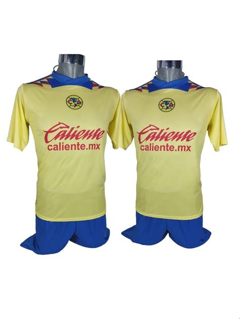 UNIFORME DE FUTBOL AMERICA LOCAL 2022 EXCEL FIT