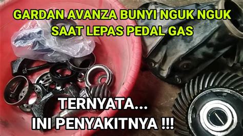 Gardan Avanza Bunyi Saat Lepas Pedal Gas Youtube