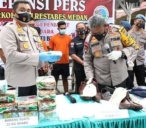 Polrestabes Medan Ungkap Jaringan Narkoba Medan Aceh Jawa Ini Faktanya