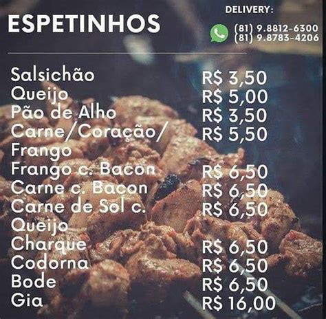 Menu Em Caldinho Da Pra A Pub Bar Paulista