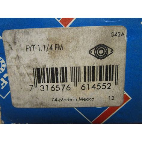 SKF FYT 1 14 FM Ball Bearing YET 207 104 Mara Industrial