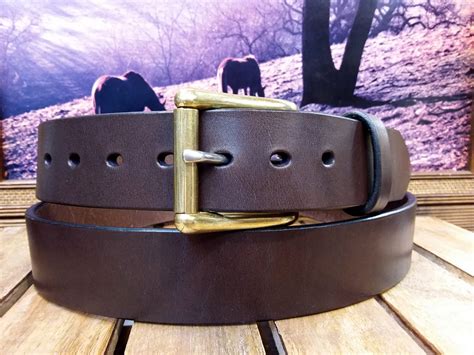 Concealed Carry Leather Gun Belt - Cellar Leather