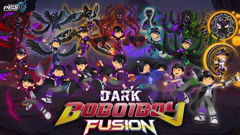 All BoBoiBoy Dark Fusion Evolution Tahap 1 2 3 YouTube