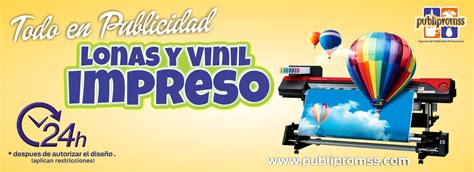 Lonas Y Vinil Impreso Publipromss