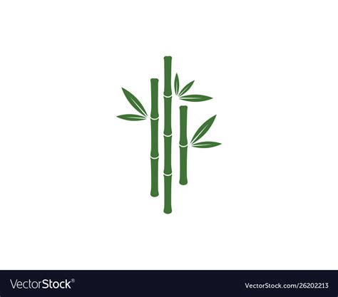 Bamboo Icon Royalty Free Vector Image VectorStock