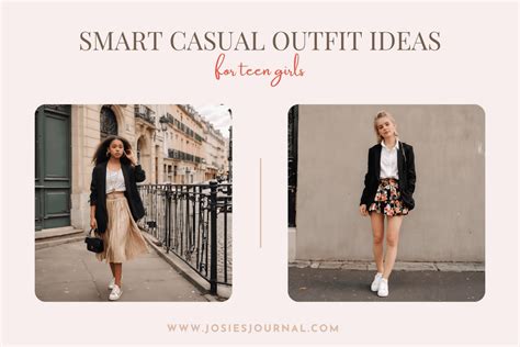 22 Outfit Ideas to Dress Smart Casual for Girls - Josie's Journal