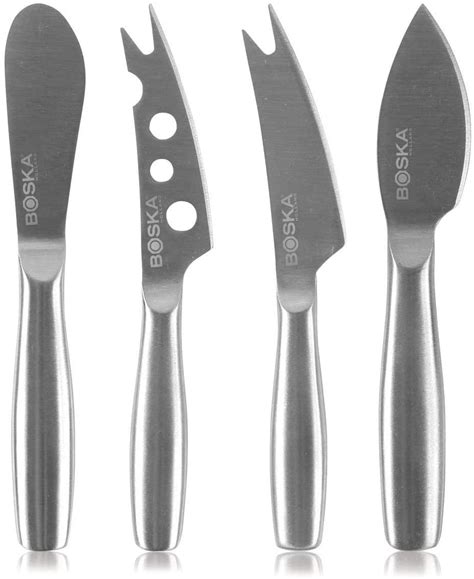 Yxchome Professional Stainless Steel Cheese Knife 4 Piece