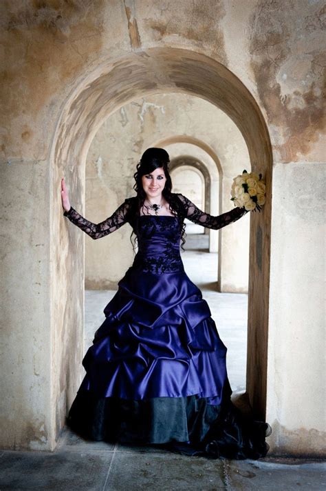 Purple Gothic Wedding Dress | Dresses Images 2022