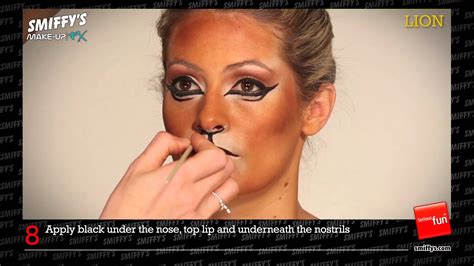 Simple Lion Face Makeup Saubhaya Makeup