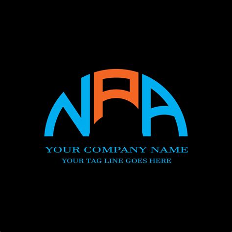 Npa Letter Logo Creative Design With Vector Graphic 8145027 Vector Art