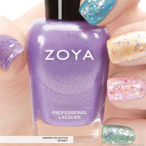 First Look Zoya Nail Polish In Monet Awaken Spring 2014 Collection