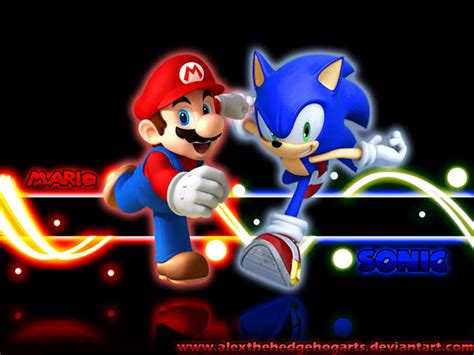 🔥 [0+] Sonic and Mario Wallpapers | WallpaperSafari