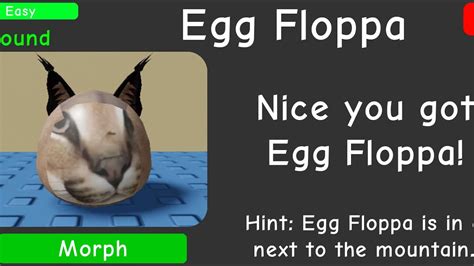 How To Get The Egg Floppa Find The Floppa Morphs Roblox Floppa