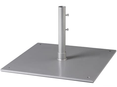 Tropitone 24 82lb Square Steel Plate 15 Sleeve 15 Pole Base