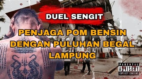 Nasib Penjaga Pom Bensin Di Sarang Beg L Lampung Youtube