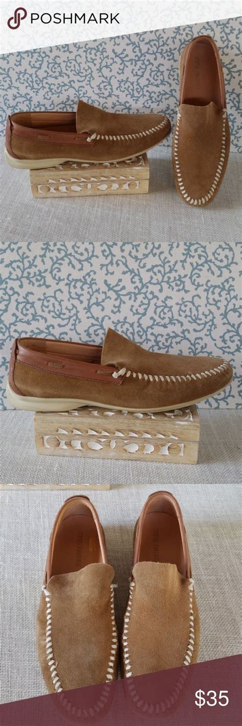 Steve Madden Brown Suede Slip On Moccasins