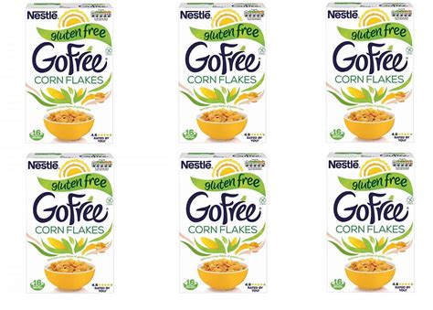 X Nestl Go Free Corn Flakes Glutenfrei Mais Flakes Cerealien Milch