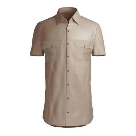 ARMY GREEN SERVICE UNIFORM (AGSU) SHORT SLEEVE SHIRT - ENLISTED ...