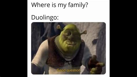 Shrek Good Question Meme