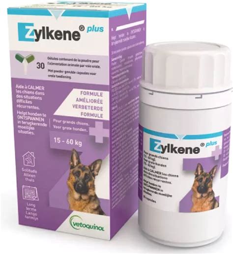 Zylkene Plus 450 Mg 15 T M 60 Kg 30 Capsules Bol