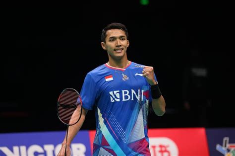 Kalahkan Pebulutangkis China Jonatan Christie Juara Tunggal Putra