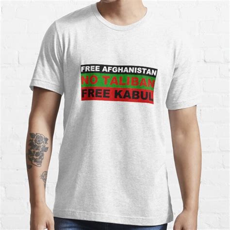 Free Afghanistan No Taliban Free Kabul T Shirt For Sale By Giannettashop Redbubble Pray