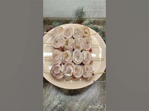 ФИЛЕ КУРИЦЫ НА ШПАЖКАХ В БЕКОНЕ #курица #закуска #быстро #легкоготовить ...