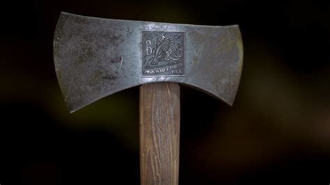 black raven log splitter axe    model  steven janes