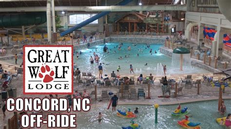 Great Wolf Lodge Concord Off Ride Footage Charlotte Indoor Water Park