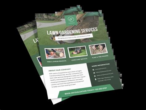 Free Landscaping Flyer Templates Venngage