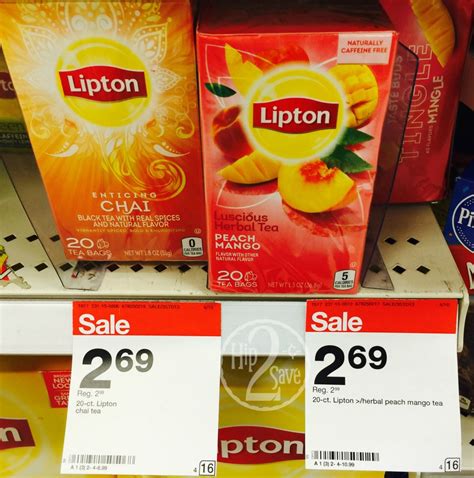 Target Lipton Herbal Tea 20 Count Only 135