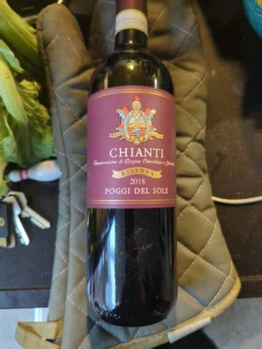 2018 Poggi Del Sole Chianti Riserva Vivino United States