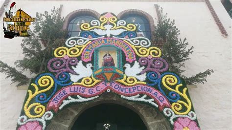 Fiesta Patronal En Quinceo Michoacan En Honor A Santa Maria Magdalena