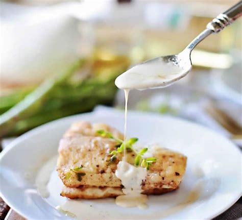 Sauce blanche au thermomix idéale pour vos plats de poisson