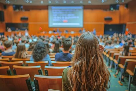 Un Individuo Decidido Asistiendo A Una Conferencia Tomando Notas