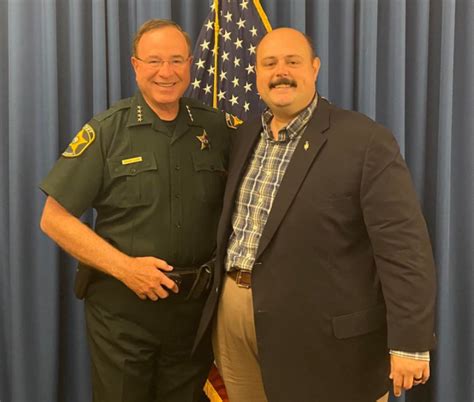 Polk County Sheriff Grady Judd Has Endorsed Justin Sharpless For Polk