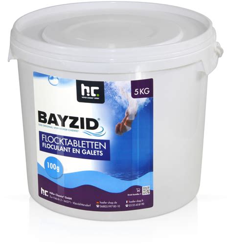 Höfer Chemie 2 x 5 kg BAYZID Flocktabletten ab 53 64