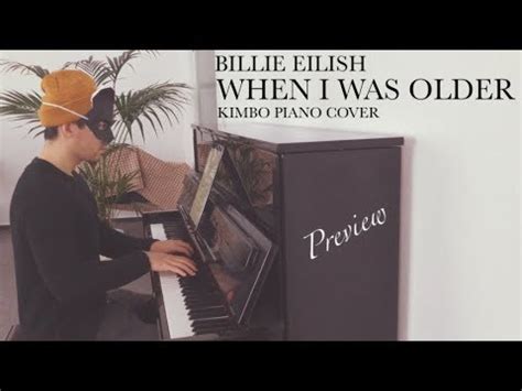 Billie Eilish WHEN I WAS OLDER Piano Cover Sheets PREVIEW YouTube